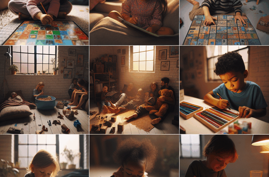 keeping kids occupied during long emergencies disaster readiness plan