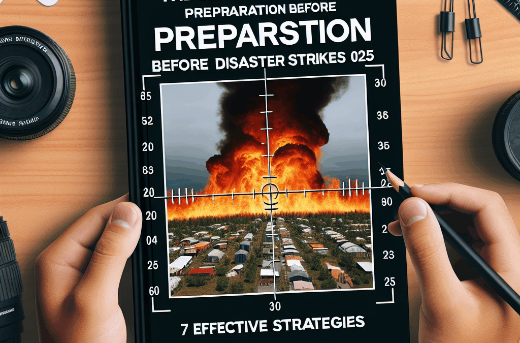 how to prepare for disasters