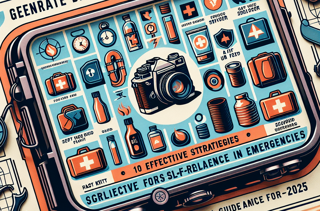 self reliance emergencies disaster readiness plan