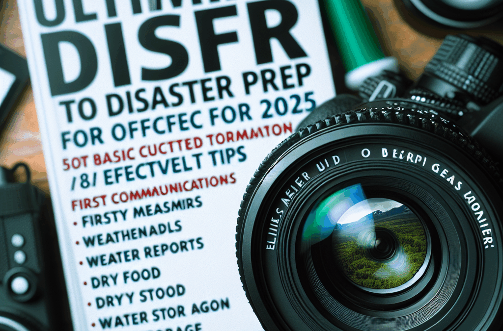 basic disaster prep emergency preparation
