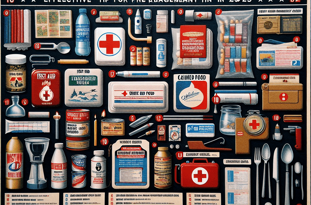 emergency preparedness supplies list