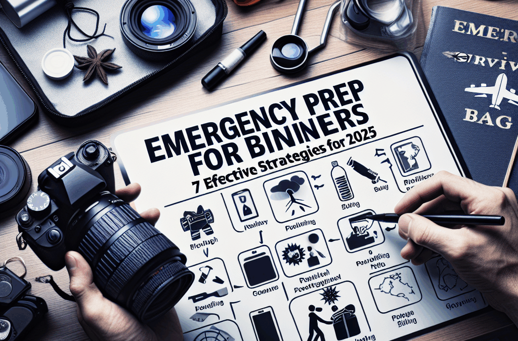 emergency prep beginners disaster preparation checklist