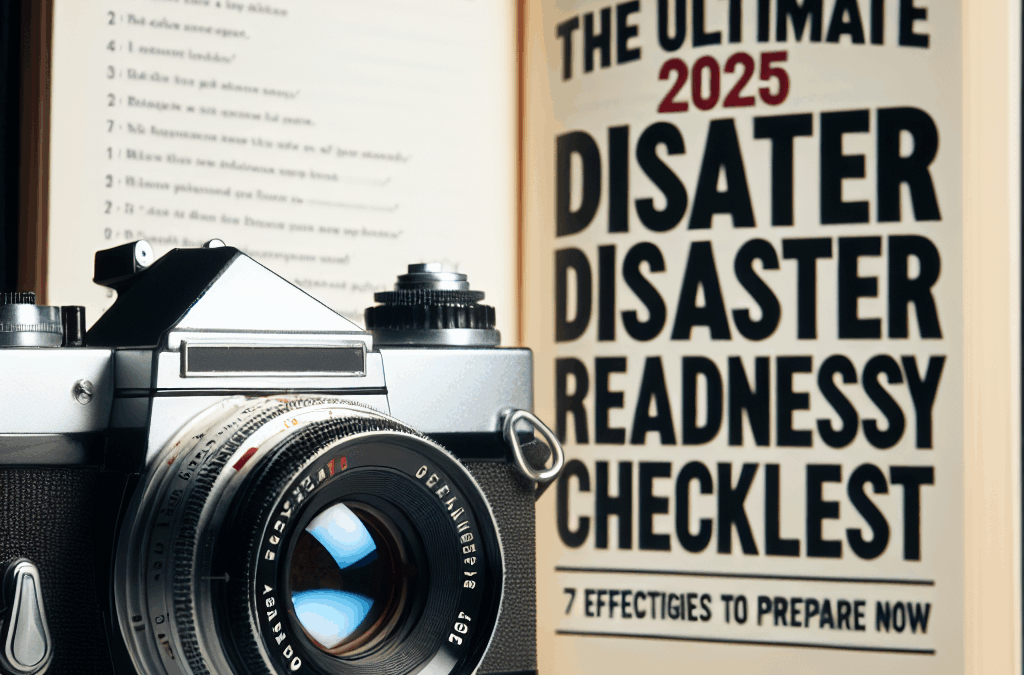 disaster readiness checklist prepare