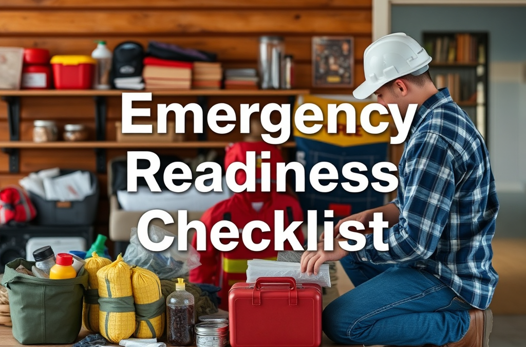 Emergency Readiness Checklist: Essential Supplies and Steps for Preparedness