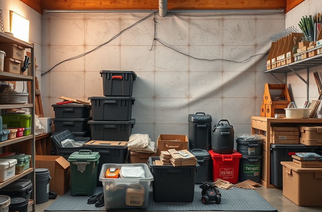 The Challenges of Finding Space for Prepping Supplies: Effective Storage Solutions and Str