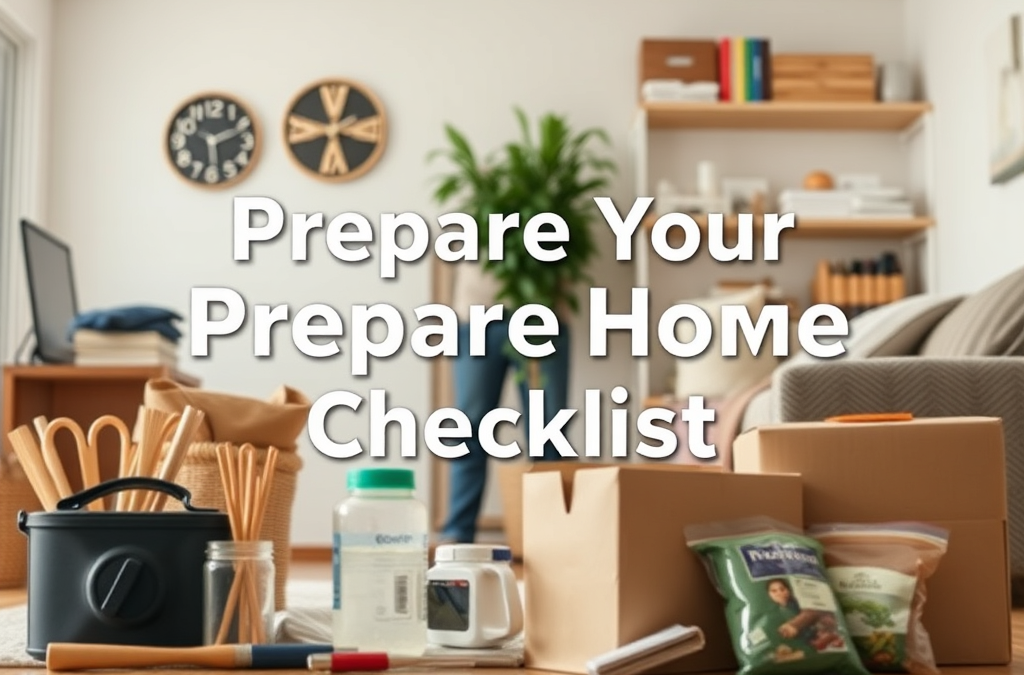 Prepare Your Home Checklist: Essential Steps for Safety and Readiness