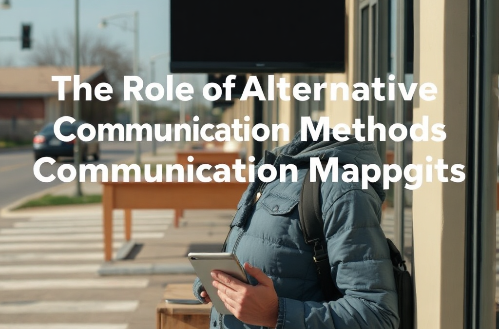 The Role of Alternative Communication Methods in Crises: Effective Channels and Strategies
