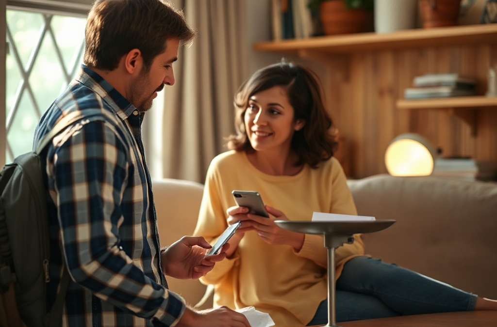 family check-in schedules during unreliable communications