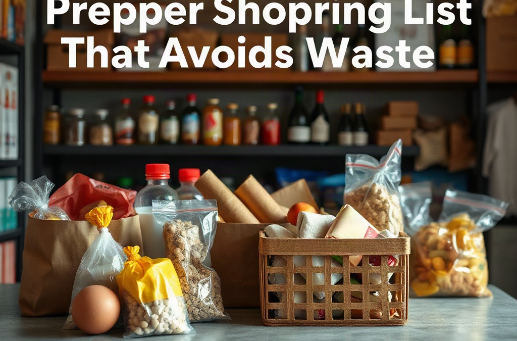 Prepper Shopping List That Avoids Waste: Foods, Rotation Steps, and Buying Rules