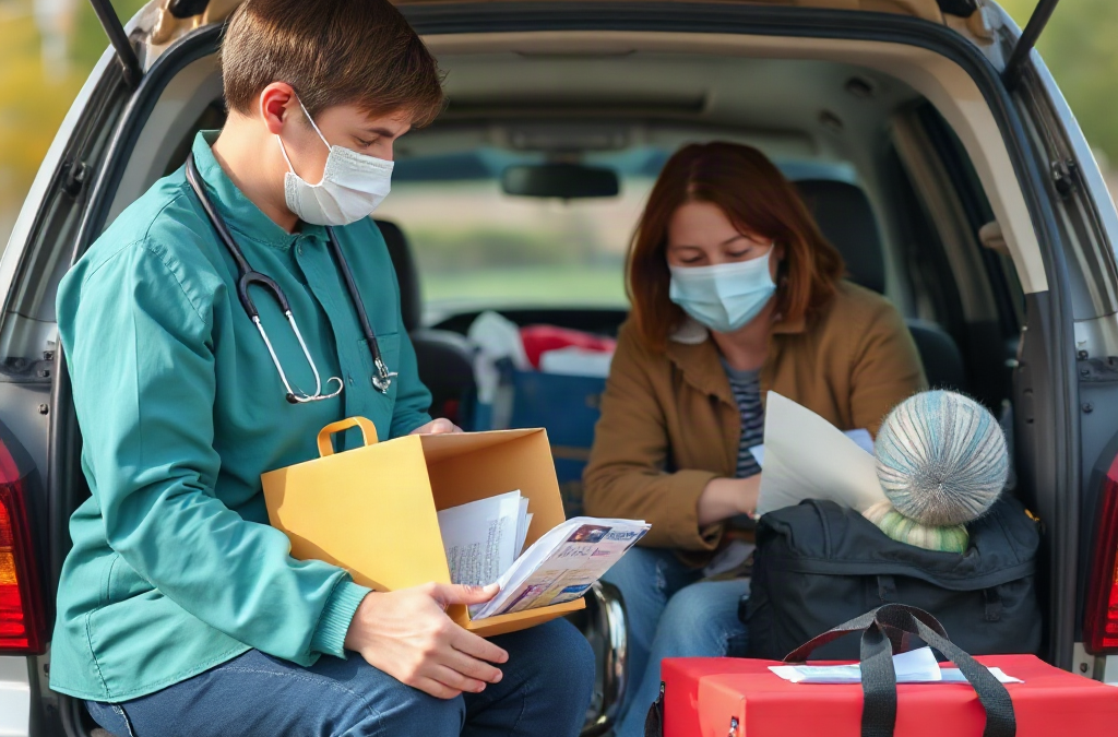 Caregiver readiness for dependents during evacuation