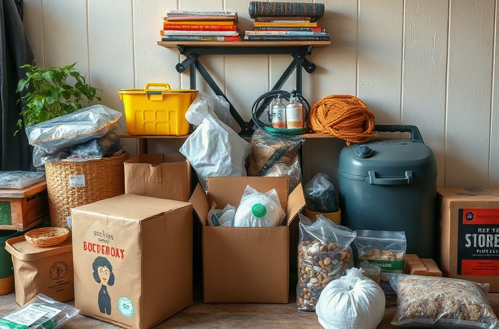 Free Prepping Supplies Sourced Without Unsafe Substitutions From Reuse, Donations, and Community Programs