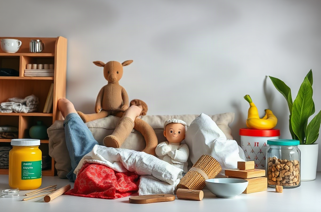 Household emergency preparedness for shared responsibilities