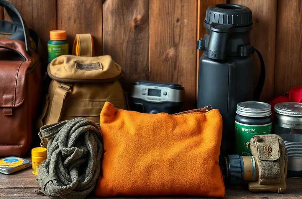 Preparedness lists that distinguish essential from optional gear